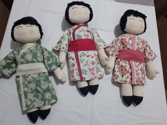 Boneca Japonesa 50cm