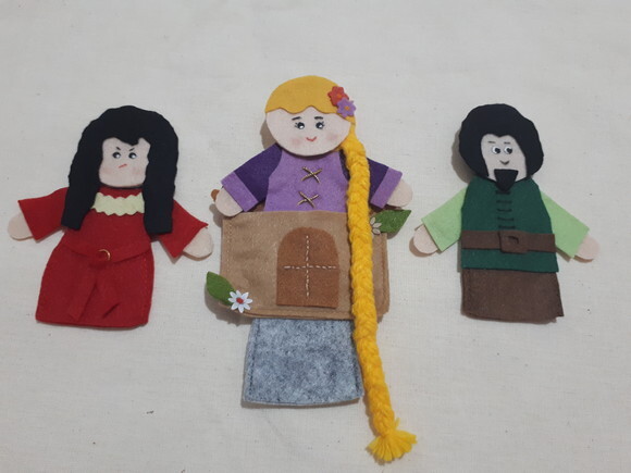 Dedoche Rapunzel Enrolados