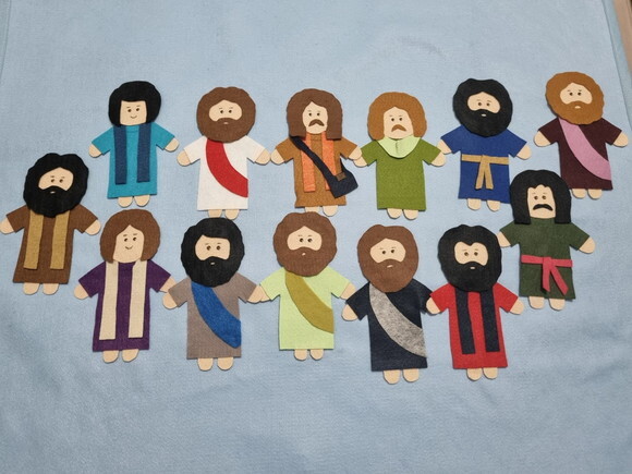 Figuras para Flanelógrafo-jesus e Apóstolos