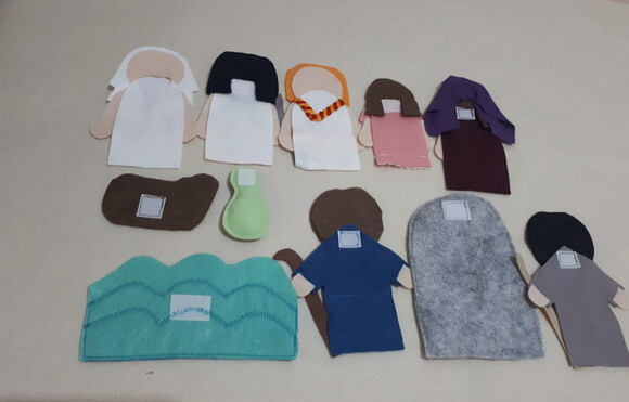 Figuras para Flanelógrafo- Moisés