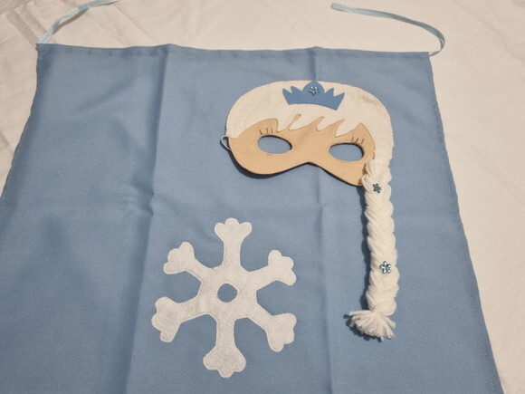 Kit Capa e Máscara Frozen