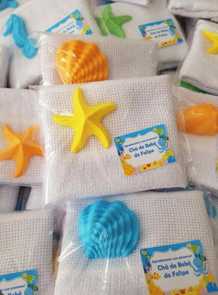 Lembrancinha Toalhinha Sabonete