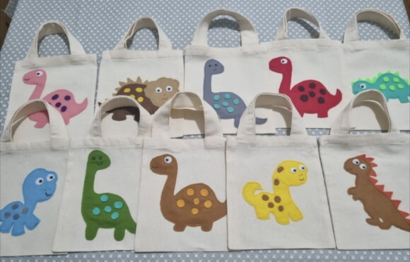 Sacolinha Surpresa Dinossauros