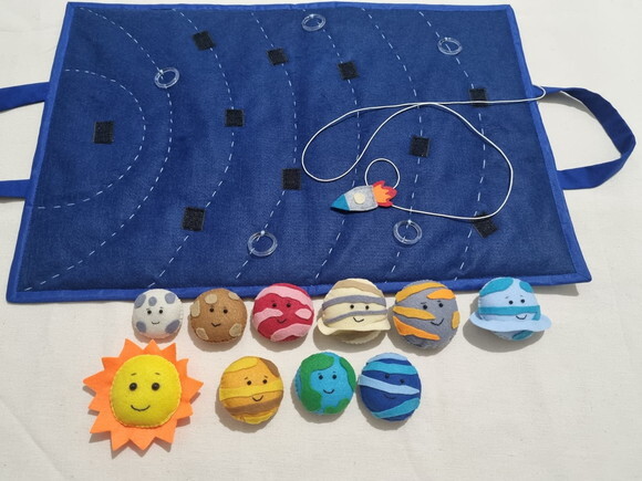 Sistema Solar em Feltro