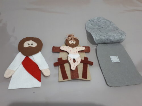 a Páscoa -figuras pra Flanelógrafo