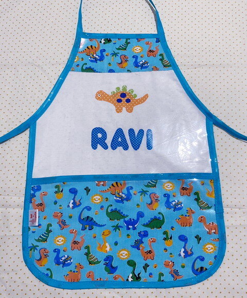 Avental Infantil Plastificado