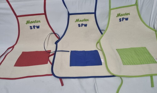 Avental Infantil Algodão Cru Personalizado