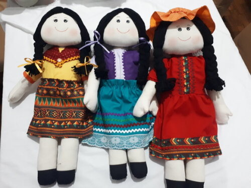 Boneca Boliviana 50cm