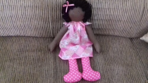 Boneca de Pano Negra