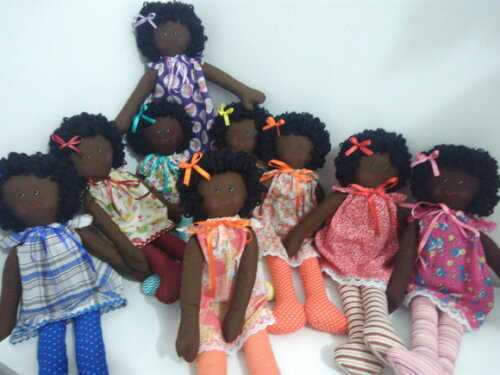 Boneca de Pano Negra