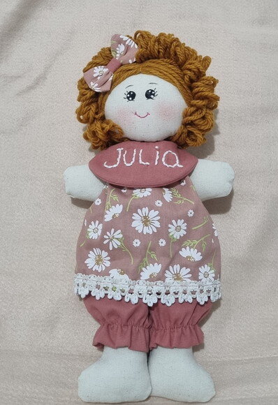 Boneca de Pano Personalizada
