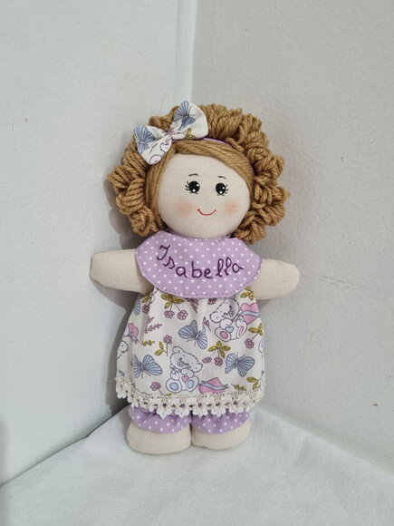 Boneca de Pano Personalizada