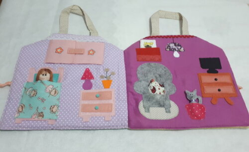 Casinha de Boneca 4 Cômodos