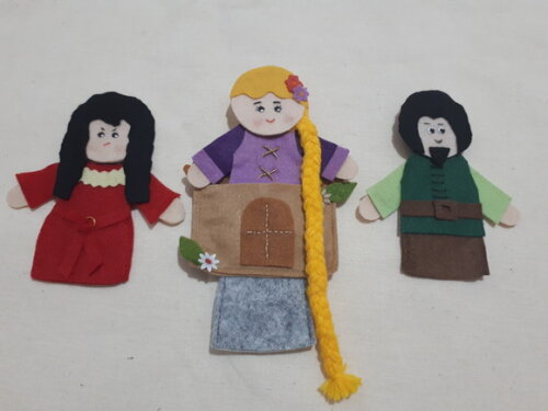 Dedoche Rapunzel Enrolados