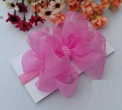 Faixa com Laço de Organza
