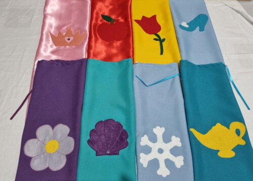 Kit Capa e Máscara Princesa