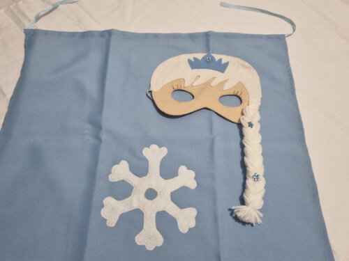 Kit Capa e Máscara Frozen