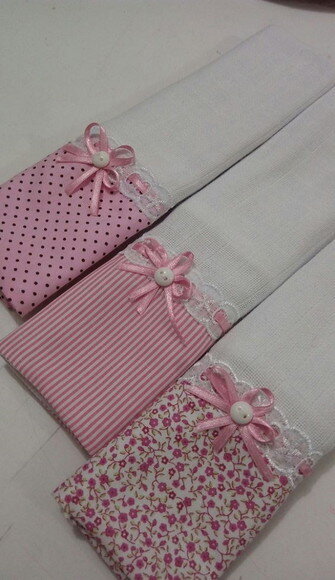 Kit 3 Fraldinha de Ombro