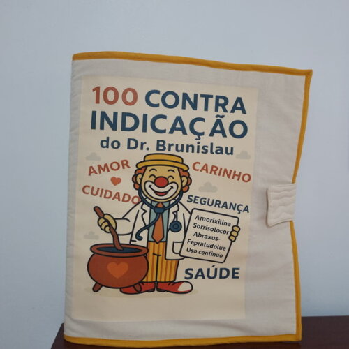 Livro Personalizado Tecido Doutor da Alegria
