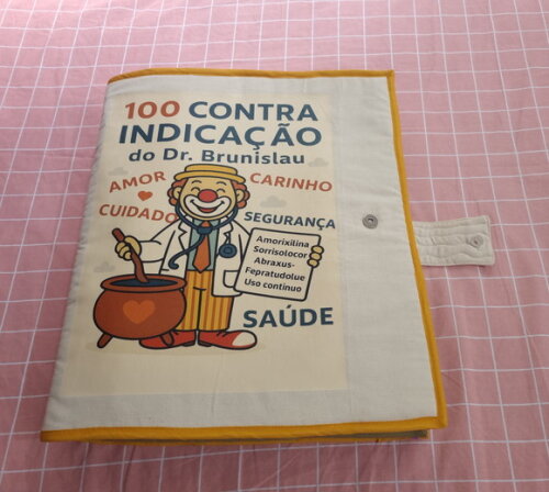 Livro Personalizado Tecido Doutor da Alegria
