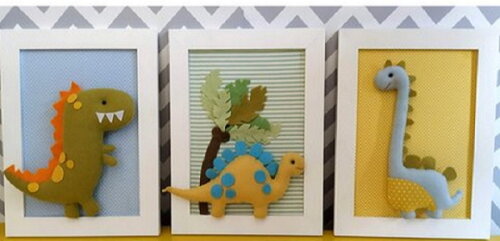 Trio de Quadro Infantil