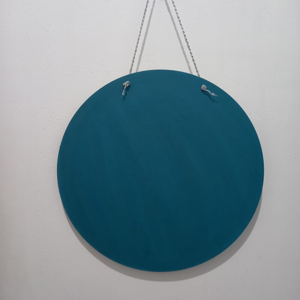 Placa Natalina  Artesanal em MDF Pintada à Mão
