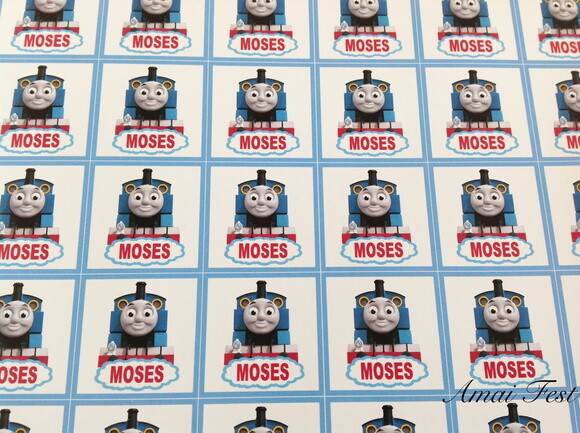 50 Adesivos - Thomas e Seus Amigos
