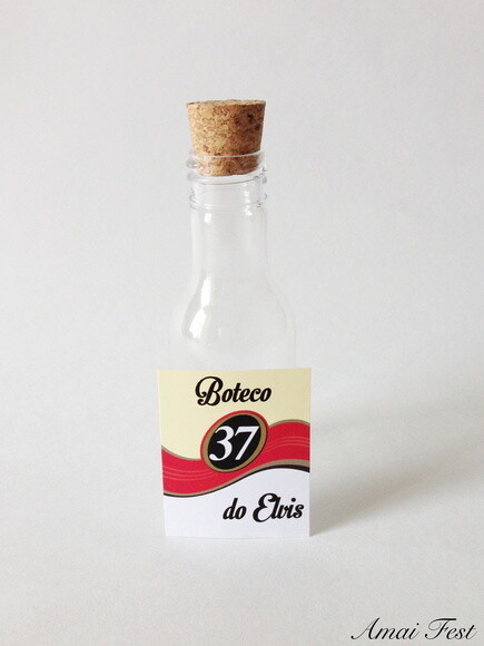 35 Rótulos Personalizados - Tema Boteco