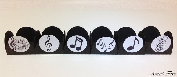50 Forminhas - Notas Musicais