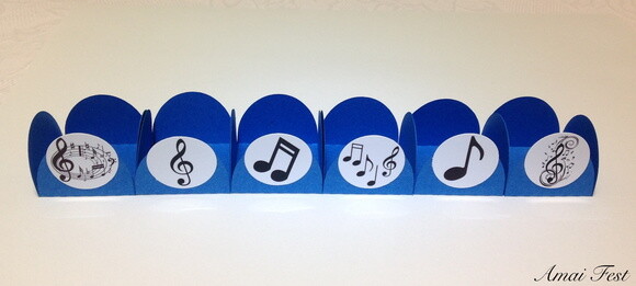 50 Forminhas - Notas Musicais