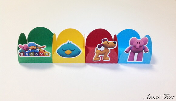50 Forminhas Pocoyo