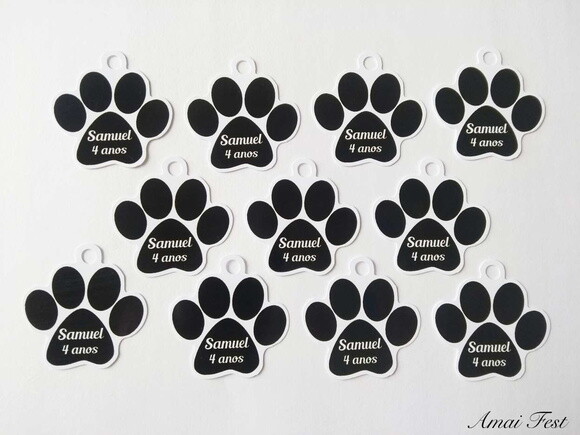 50 Tags - Patinhas