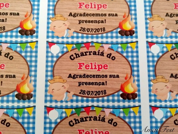 50 Tags para Lembrancinhas - Tema Junino