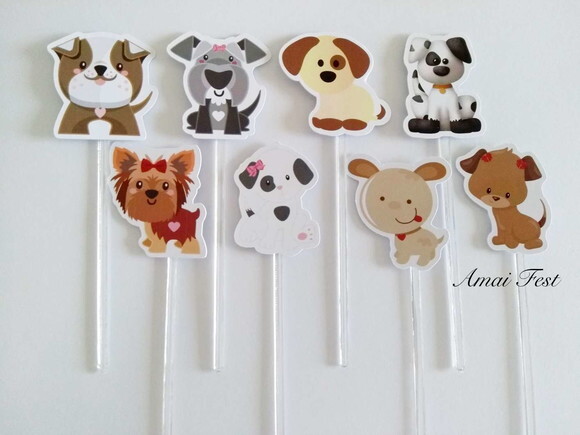 50 Toppers - Cachorrinhos