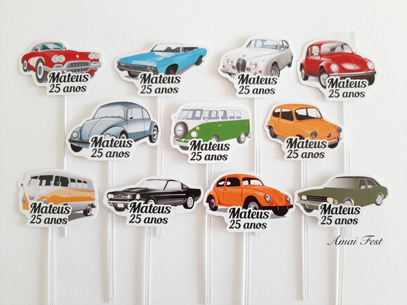 50 Toppers - Carros Vintage