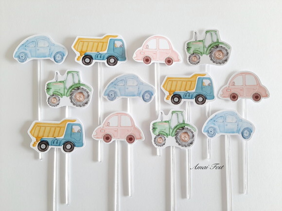 50 Toppers - Carros Aquarela