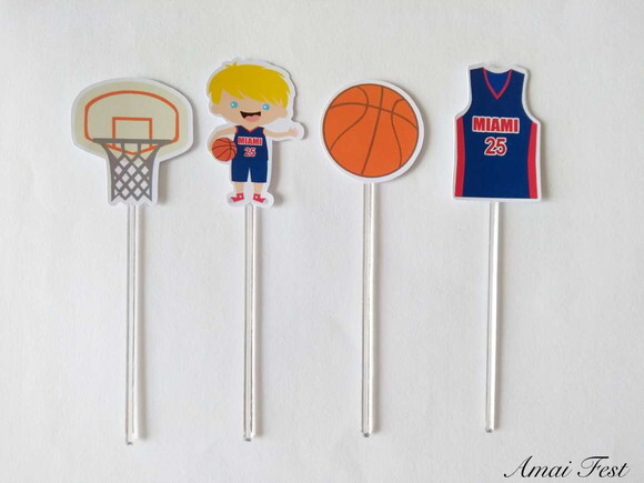 50 Toppers - Tema Basquete