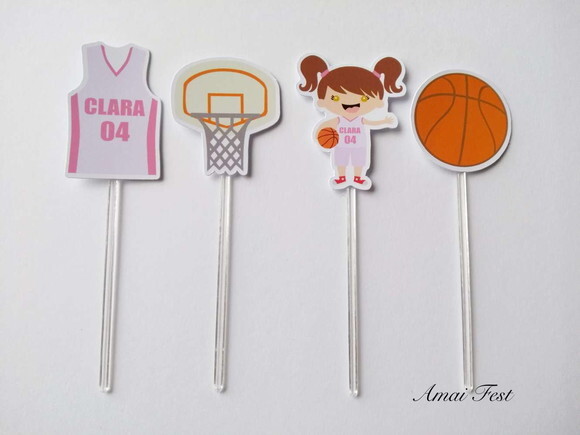 50 Toppers - Tema Basquete