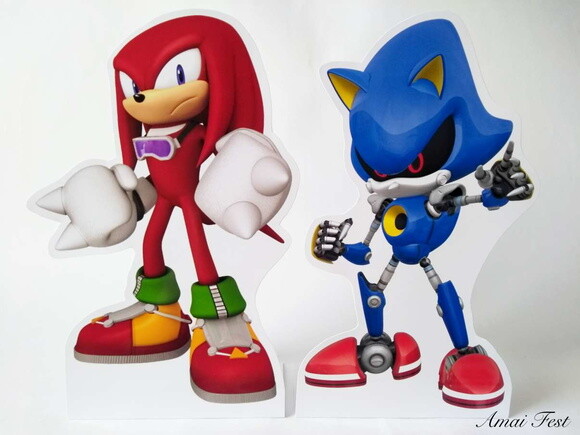 8 Displays de Mesa - Sonic