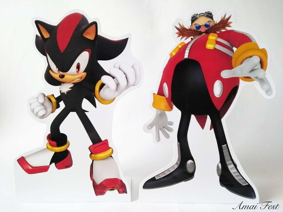 8 Displays de Mesa - Sonic