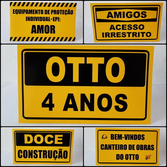 Display - Placas de Obras