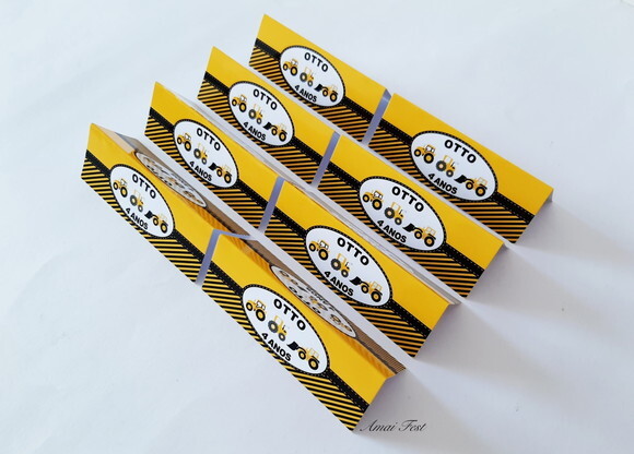 Lapela para Lembrancinhas - Trator