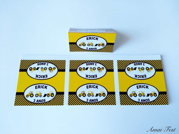 Lapela para Lembrancinhas - Trator