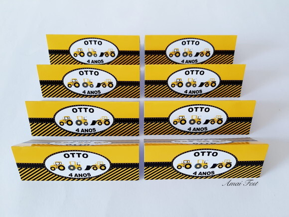 Lapela para Lembrancinhas - Trator