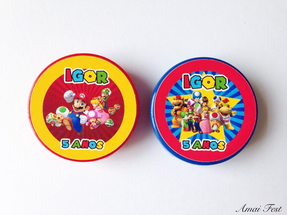 Latinhas - Mario Bros
