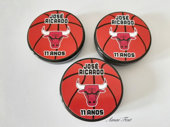 Latinhas - Tema Basquete