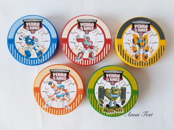 Latinhas - Transformers Rescue Bots