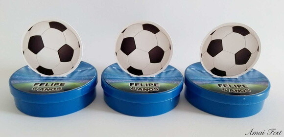 Latinhas 3d - Futebol