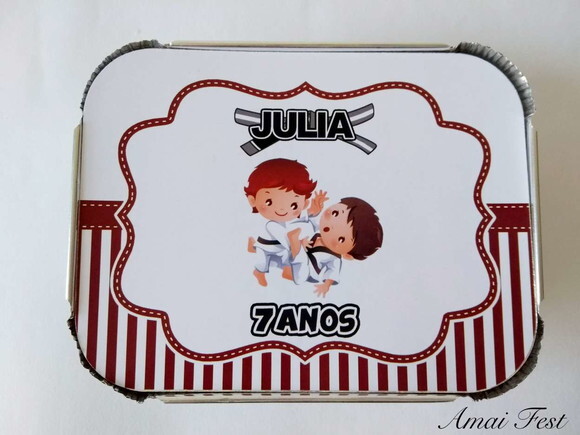 Marmitinhas - Tema Jiu Jitsu Infantil