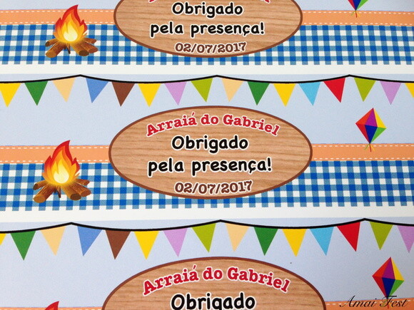 Rótulo - Festa Junina